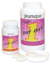 jeunique one day 1 day diet wafers crystal chews